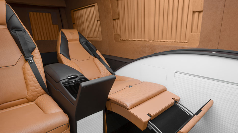 Illustration for article titled BRABUS' Customized Sprinter Is Another Nail In The Limo's Coffin